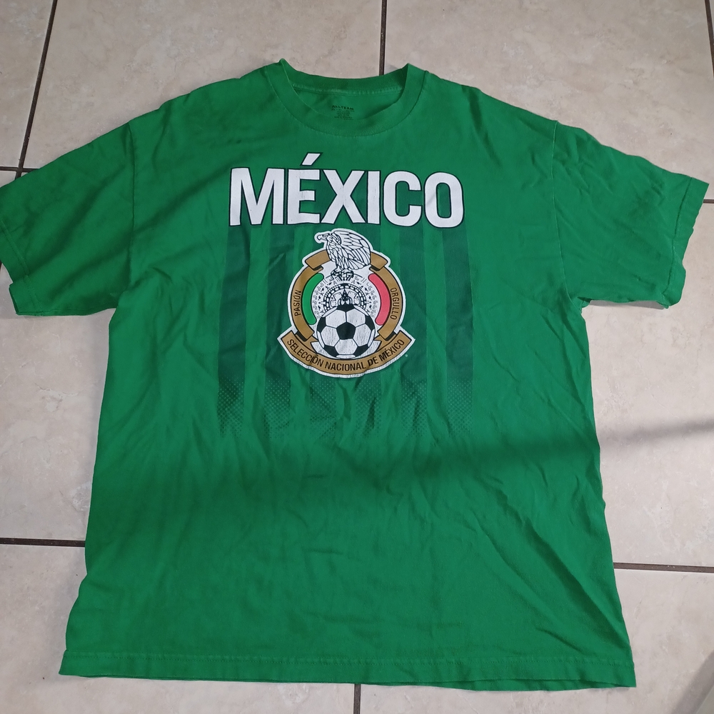 MEXICANA Green Short Sleeve Tee